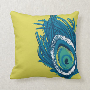 Huidige Peacock-stijl 1 Kussen