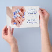 Huidige Prijslijsten voor Esthetiek SPA Nagelstudi Flyer (Hand)