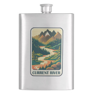 Huidige rivier Missouri kleuren Flacon