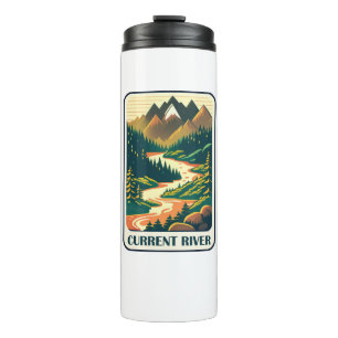 Huidige rivier Missouri kleuren Thermosbeker