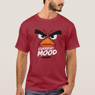 Huidige stemming #Angry – Grappige Grumpy Bird Exp T-shirt