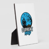 Huidige stemming Halloween Vintage Gravure Vector_ Fotoplaat (Zijkant)