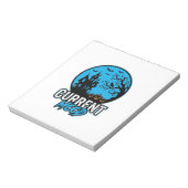 Huidige stemming Halloween Vintage Gravure Vector_ Notitieblok (Linkerzijde)