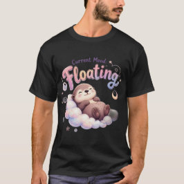 Huidige stemming zwevend t-shirt