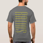"Huidige verhouding" T-shirt (Achterkant)