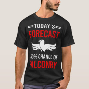 Huidige Weersvoorspelling Valkerij Valkkenier T-shirt