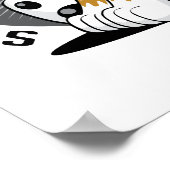 Huidkanker Dog Poster (Hoek)