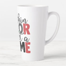 Huidkleur is geen misdaad latte mok