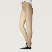 Huidkleur, moderne afdrukken leggings (Links)