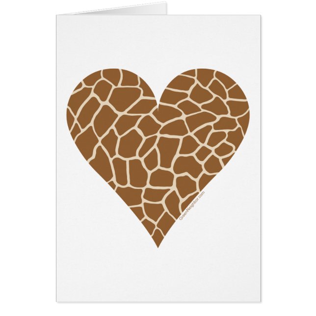 Huidpatroon, kleuren van de Giraffe (Voorkant)