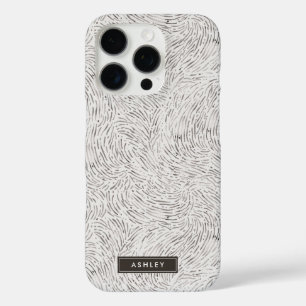 Huidpatroon van een wild dier iPhone 16 pro hoesje