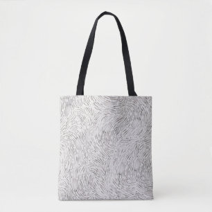 Huidpatroon van een wild dier tote bag