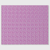 Huidpatroon van luipaard paarse cadeaupapier (Vlak)