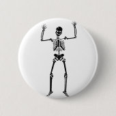 Huidpijn (Halloween) Ronde Button 5,7 Cm (Voorkant)