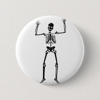 Huidpijn (Halloween) Ronde Button 5,7 Cm