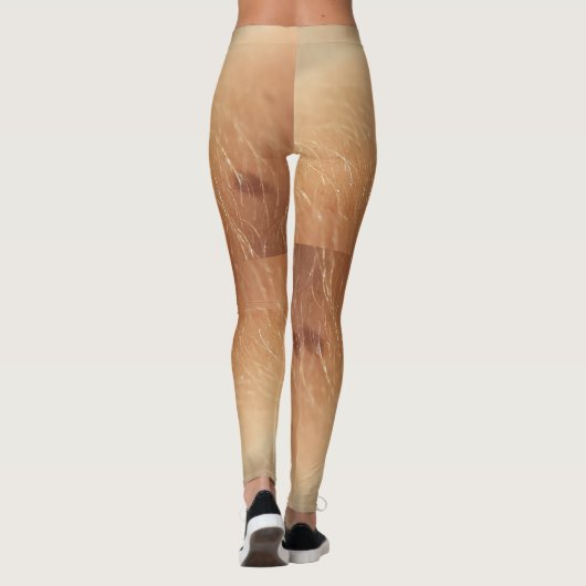 Huidtextiel Leggings (Achterkant)