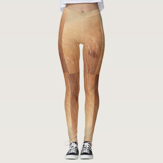 Huidtextiel Leggings (Voorkant)