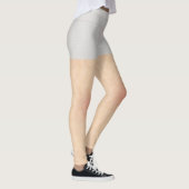 Huidtextuur met wit Zie door korven Leggings (Rechts)