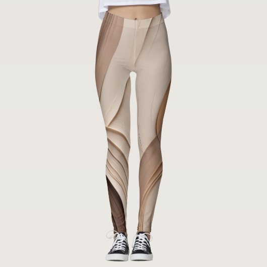 Huidtonen Leggings (Voorkant)