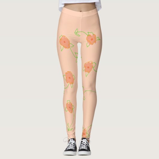 Huidtonus Leggings (Voorkant)