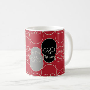 Huiduitslag - Bloed rood en bot wit Koffiemok
