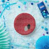 Huiduitslag - Bloed rood en bot wit Papieren Kommen (Feest)