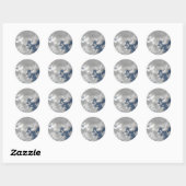 Huiduitslag Ronde Sticker (Vel)