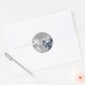 Huiduitslag Ronde Sticker (Envelop)