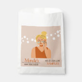 Huidverzorger Estheticien Business Salon Sample Bedankzakje (Voorkant)