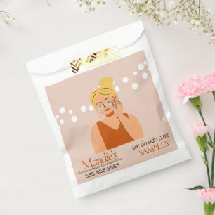 Huidverzorging Estheetische Zaken Salon Voorbeeld Bedankzakje