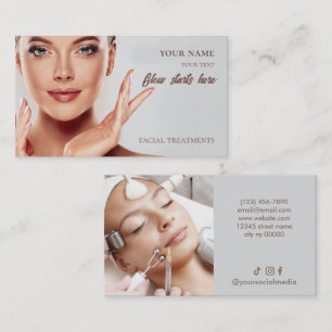 Huidverzorging & Schoonheidssalon Visitekaartje