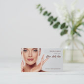 Huidverzorging & Schoonheidssalon Visitekaartje (Staand voorkant)