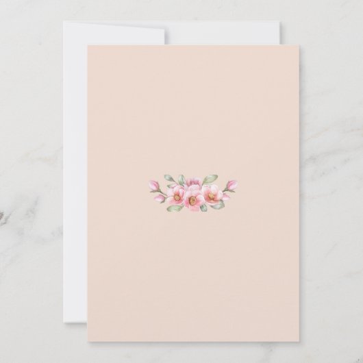 Huidverzorging Spa Meisjes Verjaardagsfeestuitnodi Kaart (Achterkant)