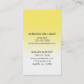 Huidverzorgingsconsultant Beautician visitekaartje (Achterkant)