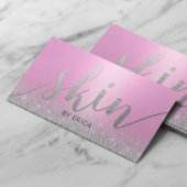 Huidverzorgingssalon Spa Esthetisch Modern Roze Zi Visitekaartje