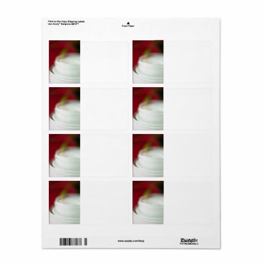 Huidvoedingscrème Etiket (Full Sheet)