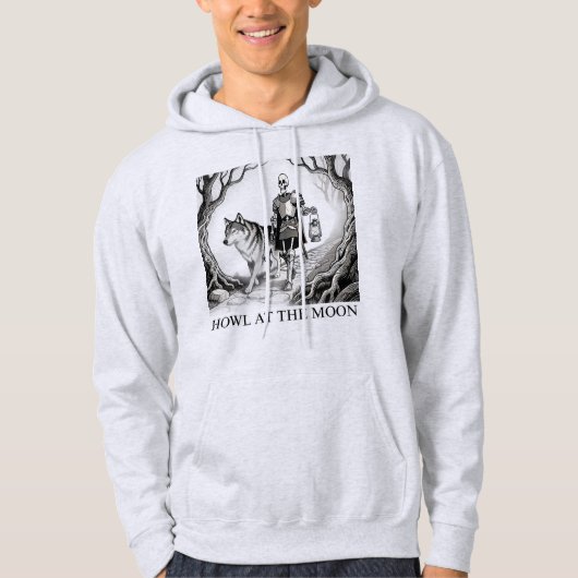 Huil naar de Maan Hoodie (Voorkant)