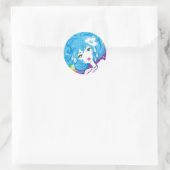 huilbaby-Stickers Ronde Sticker (Tas)