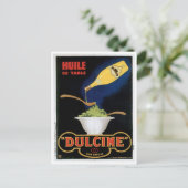 Huile de Table Dulcine Food and Art Briefkaart (Staand voorkant)