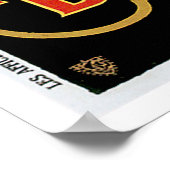 Huile de Table Dulcine  Food and Art Poster (Hoek)