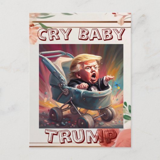 Huilebal Trumpansichtkaart Briefkaart (Voorkant)