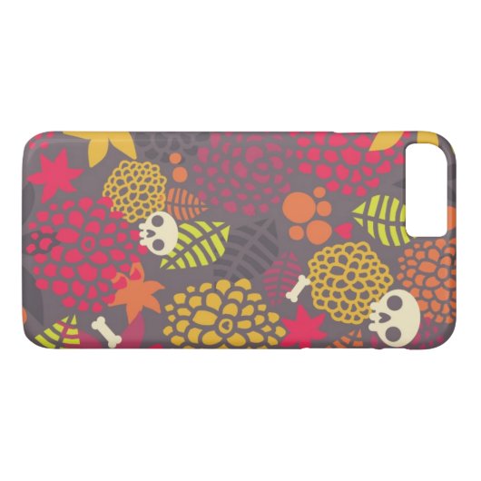 Huilen en bloemen. Case-Mate iPhone case (Achterkant (Horizontaal))