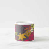 Huilen en bloemen. espresso kop (Voorkant)