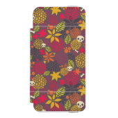 Huilen en bloemen. incipio iPhone portemonnee hoesje (Voorkant Agenda)