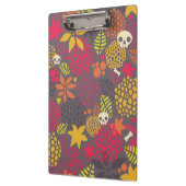 Huilen en bloemen. klembord (Links)