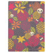 Huilen en bloemen. klembord (Achterkant)