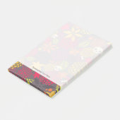 Huilen en bloemen. post-it® notes (Schuin)
