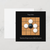 Huilen Goishi in Atari Black Custom Note Kaart (Voorkant / Achterkant)