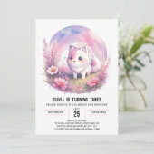 Huilen in het maanlicht Verjaardag Kaart (Staand voorkant)