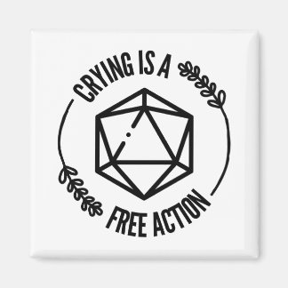 Huilen is een Free Action Magnet